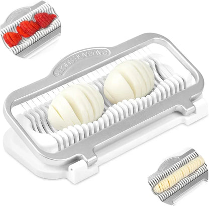 🔥LAST DAY 50% OFF🔥Egg Slicer for Hard Boiled Eggs Banana Slicer