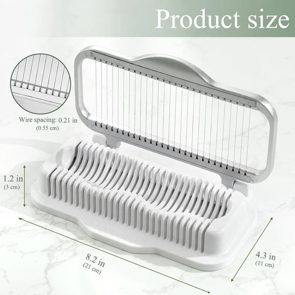 🔥LAST DAY 50% OFF🔥Egg Slicer for Hard Boiled Eggs Banana Slicer