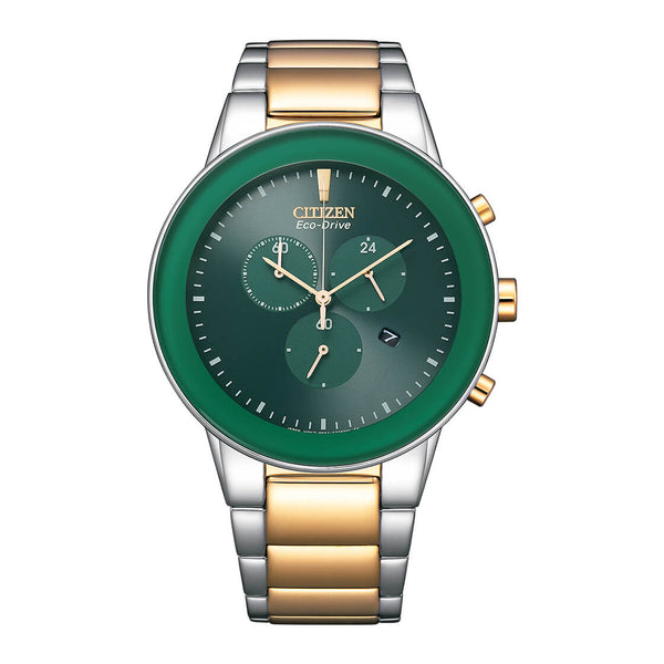 Citizen Men's Eco Drive Stainless Steel Watch AT2244-84X